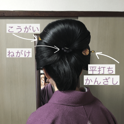 つまみ細工関係なく、地毛結い日本髪の画像集｜つまみ細工の東京