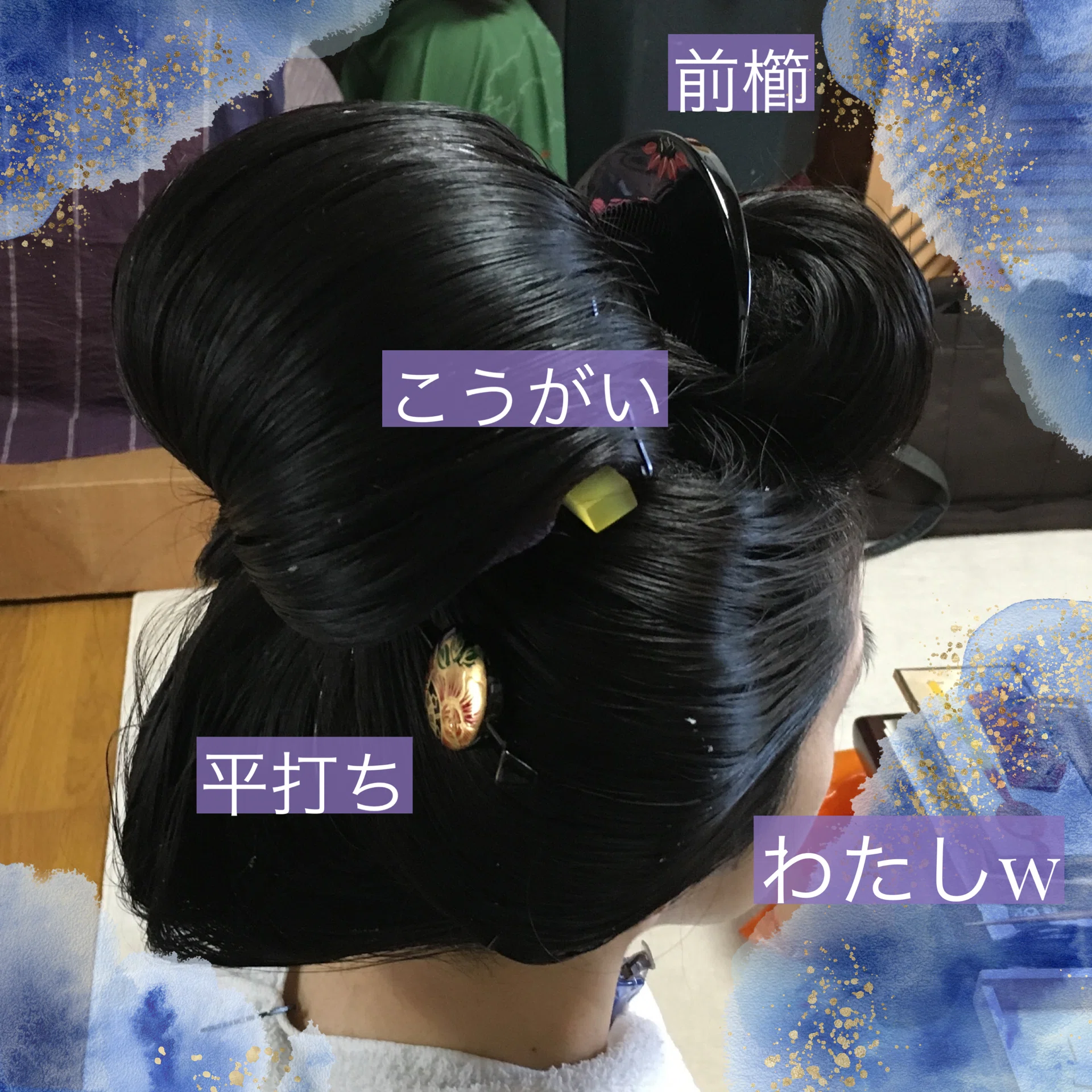つまみ細工関係なく、地毛結い日本髪の画像集｜つまみ細工の東京クラフト