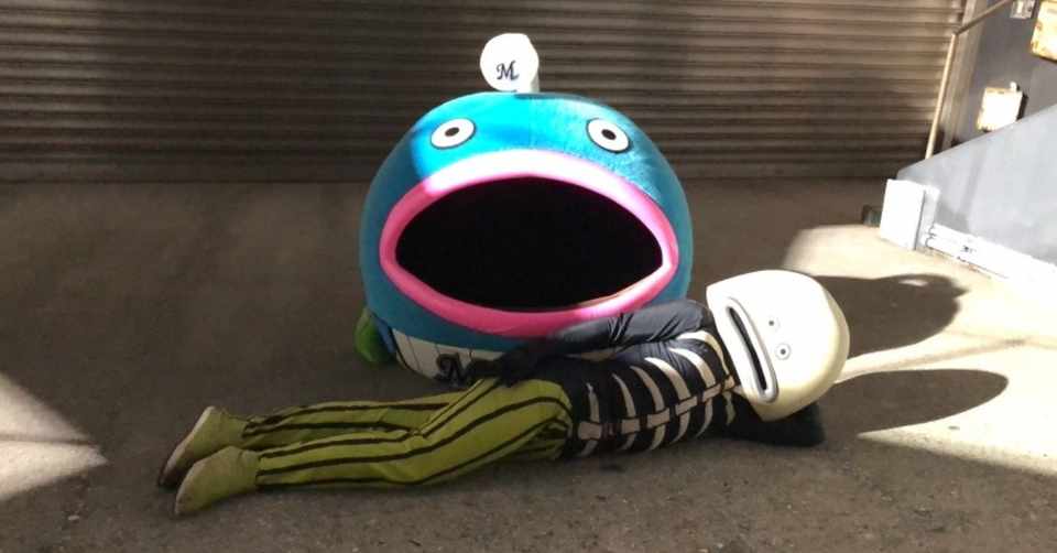 ロッテ 謎の魚と走った Zozoマリン ククルクルル Note