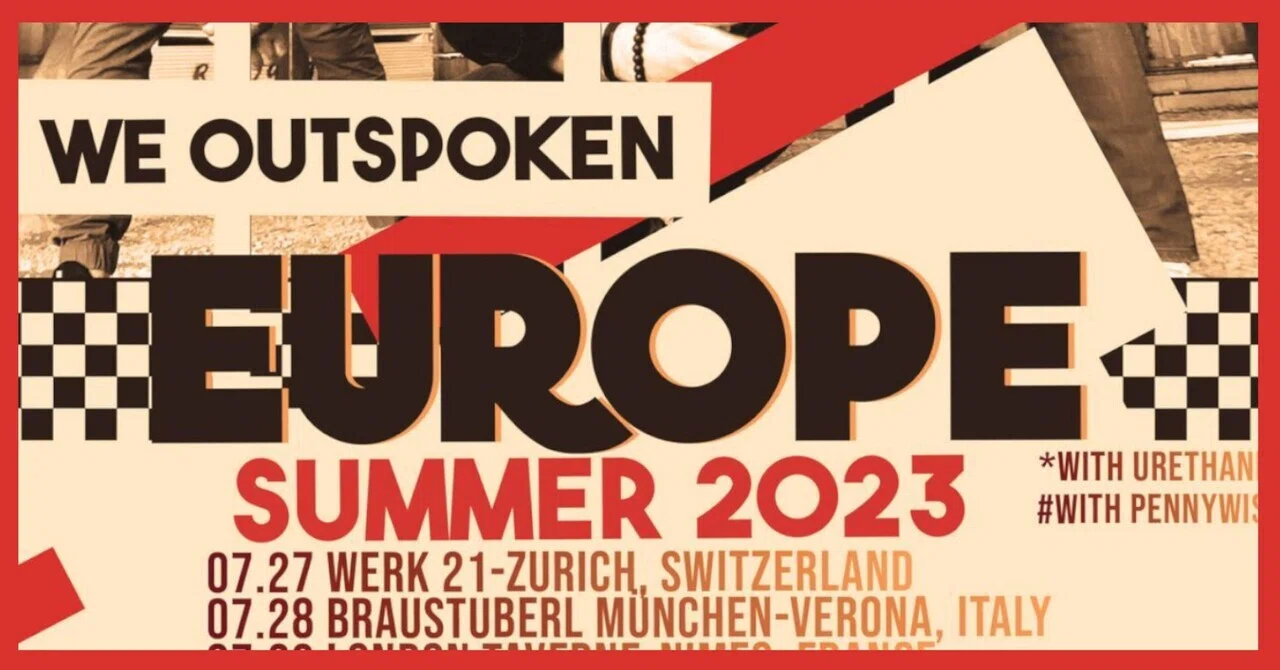 WE OUTSPOKEN ヨーロッパツアー2023 〜その1 京都toフランクフルト 