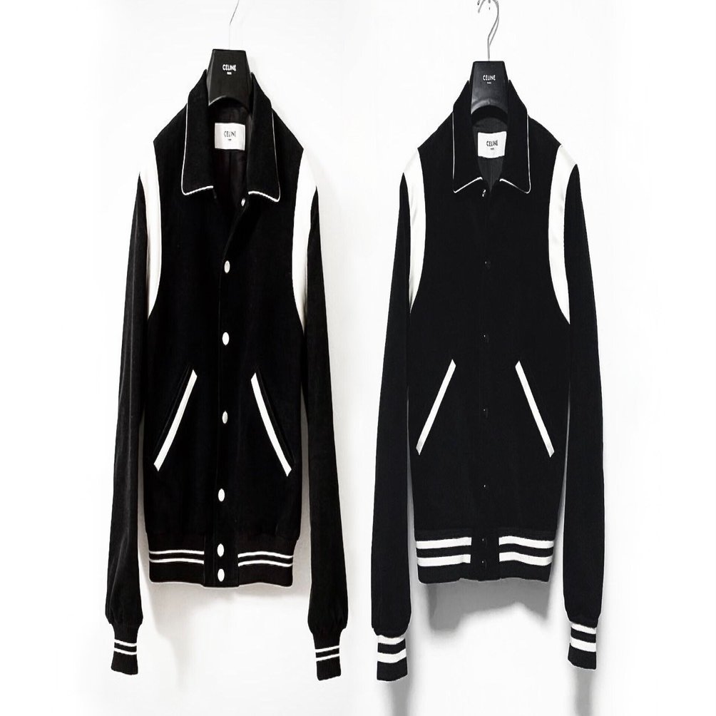セリーヌCELINE 36 メンズレディース兼用エンブロイダリーテディジャケット 楽天市場】セリーヌ CELINE レザージャケット テディジャケット
