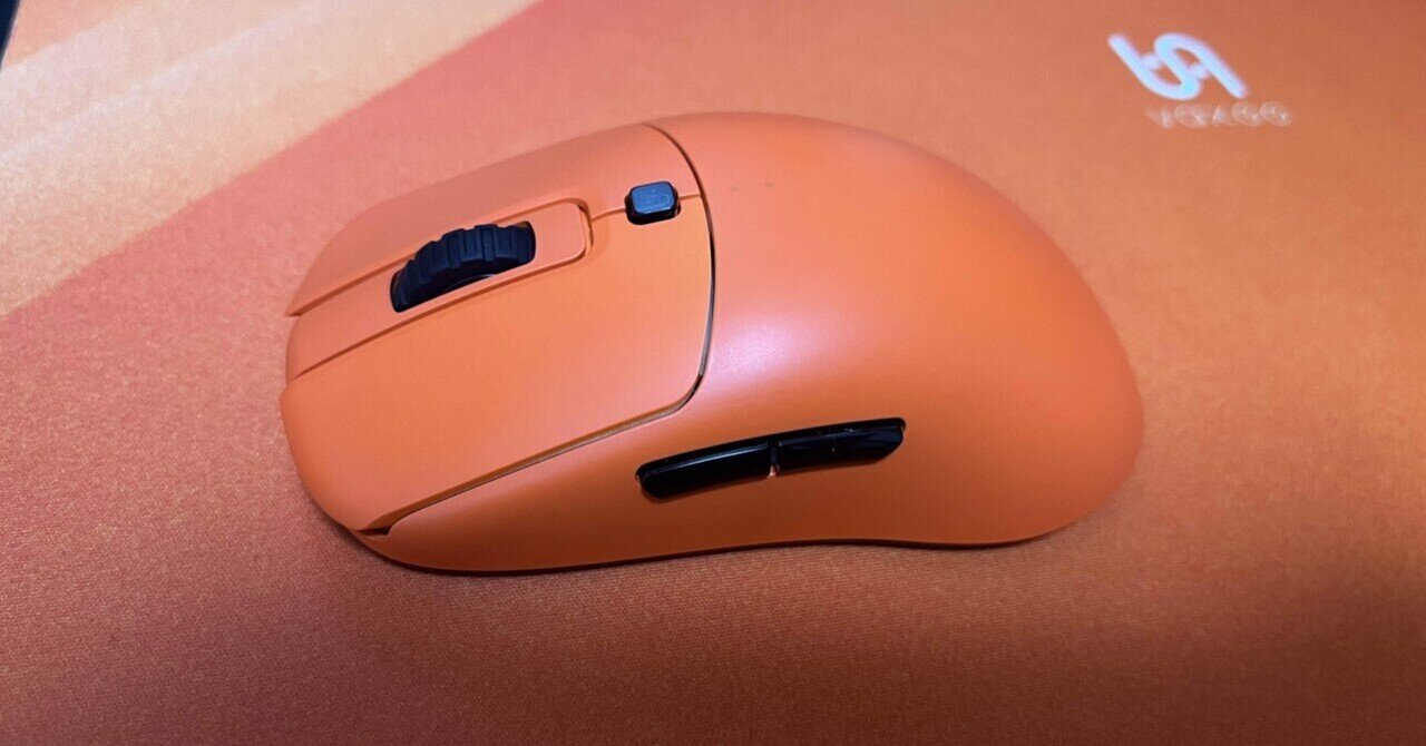 VAXEE XE wireless mouse オレンジ