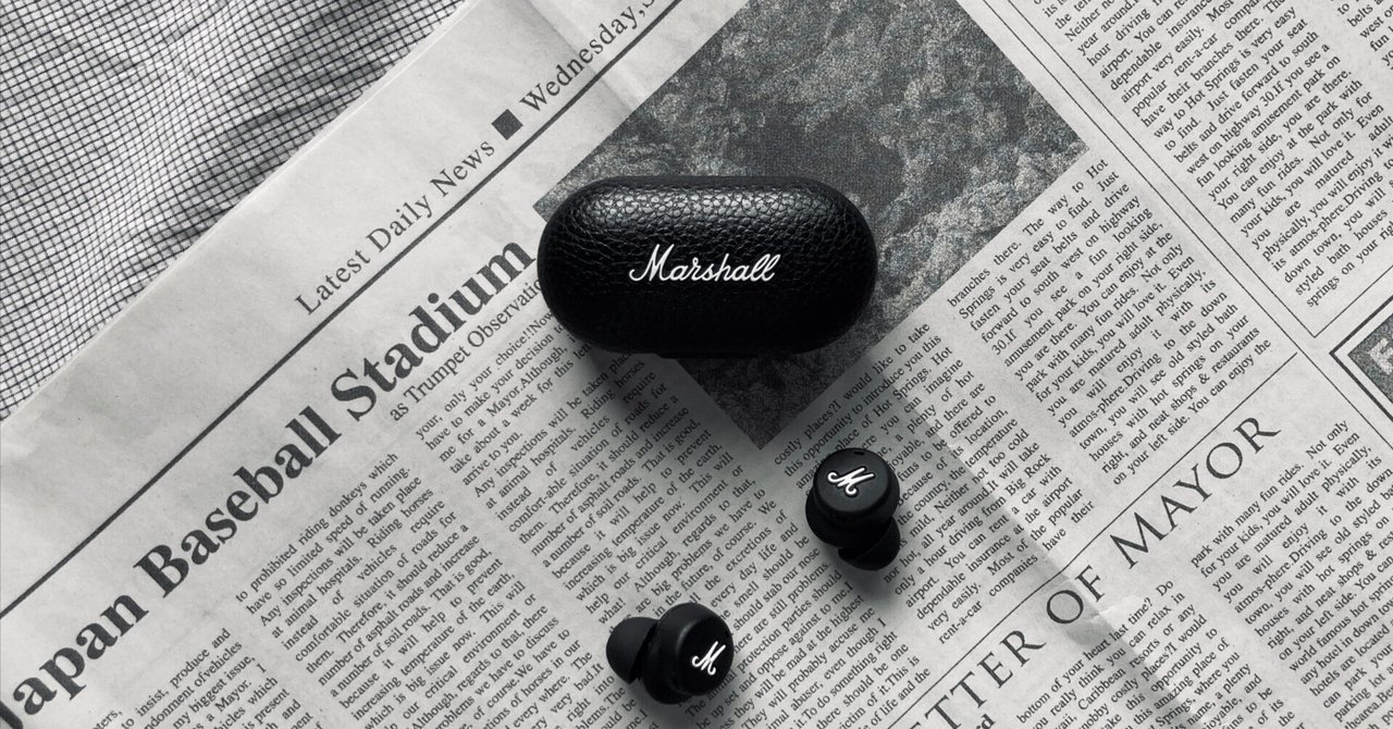 Marshallの完全ワイヤレスイヤホン「ModeⅡ」レビュー｜Kirameki/モノ