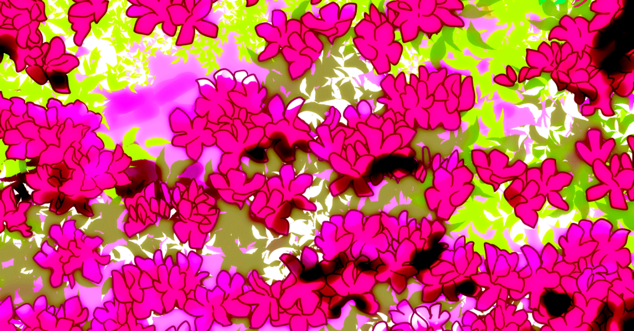 詩 イラスト 躑躅 つつじ イズミハルカ 漫画家 Note 詩 イラスト 躑躅 つつじ イズミハルカ 漫画家 Note