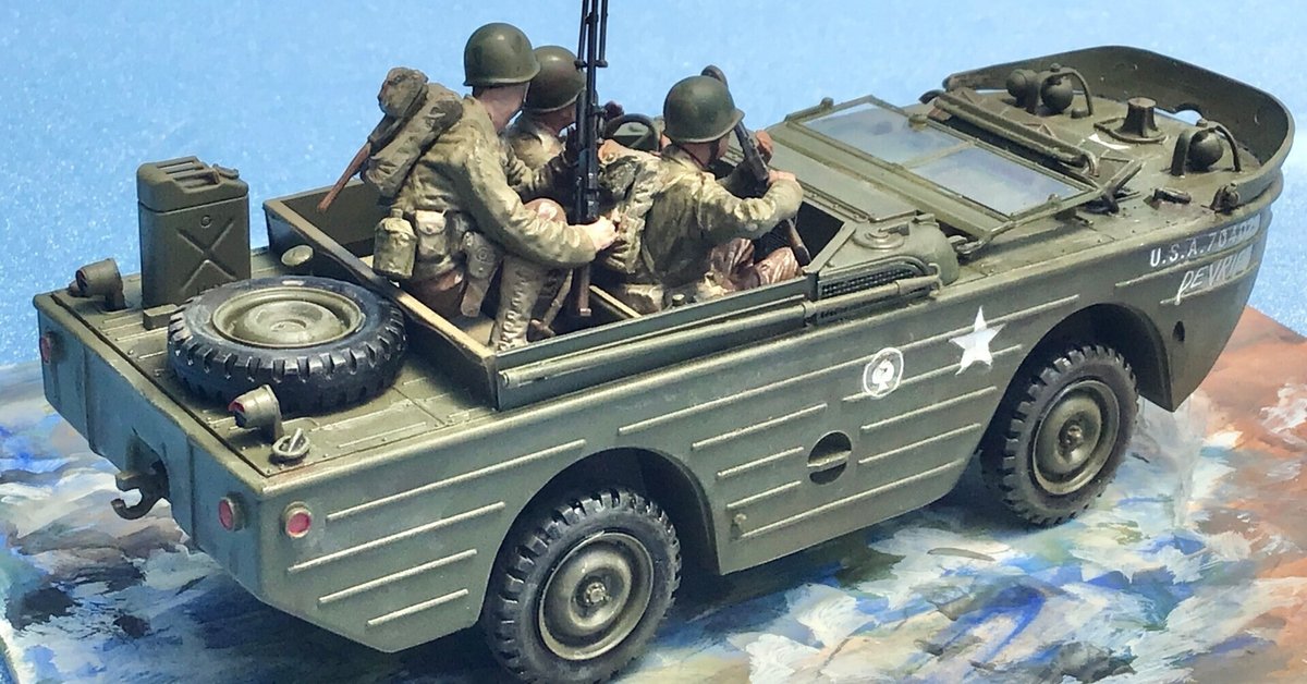 タミヤ　1/35　フォード GPA 水陸両用車　完成品 タミヤ1/35 ミリタリーミニチュアシリーズ No.336「フォード GPA
