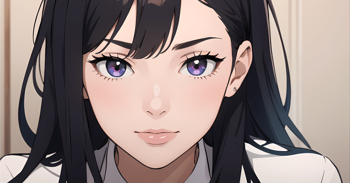 フラットな塗りのアニメ風イラストモデル「Mistoon_Anime