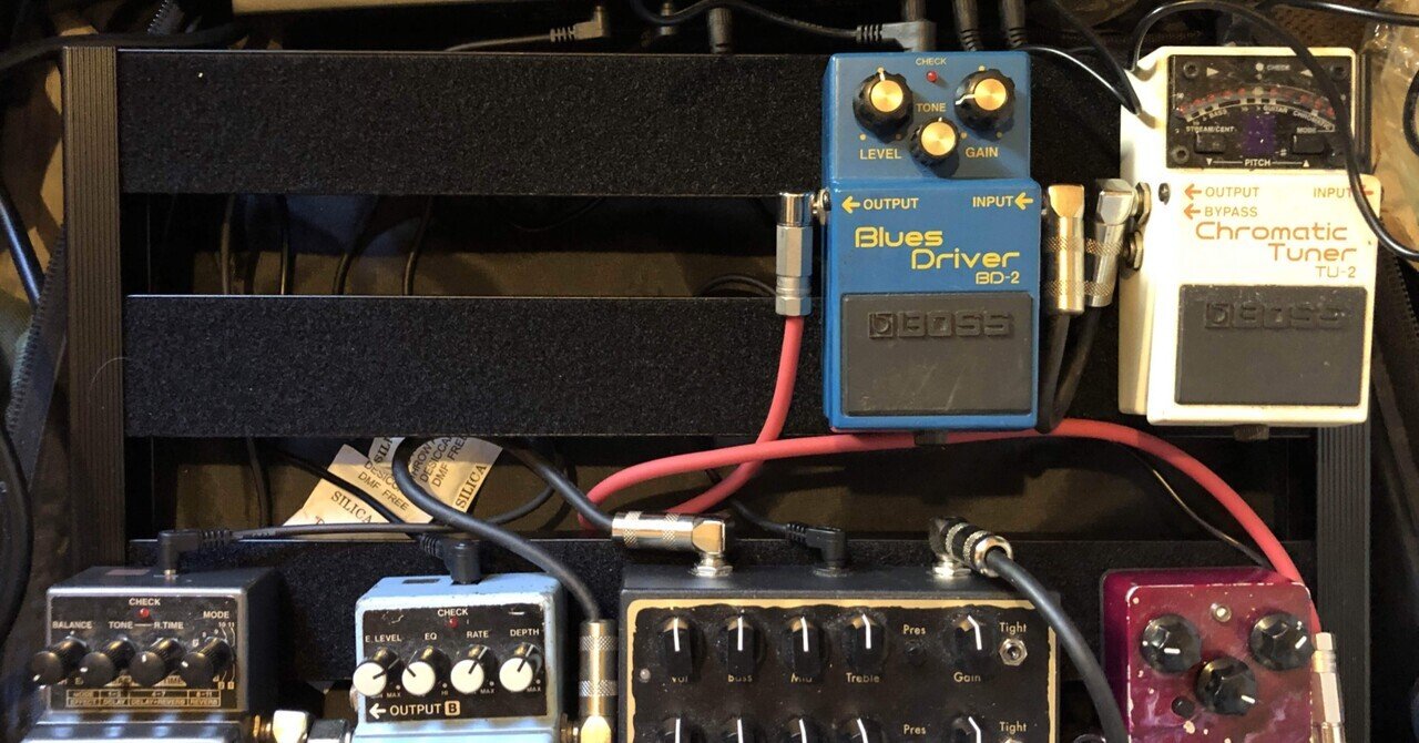 仮でボード組んでみた｜グレッチ兄さん