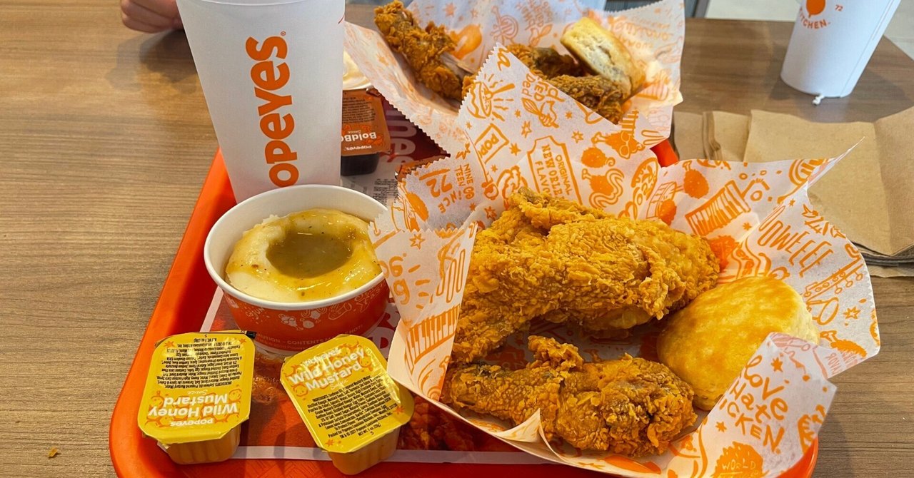 日本でも食べたいフライドチキン『Popeyes』｜ちょっとだけ