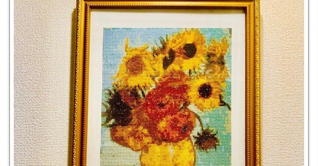 ダイヤモンドアート完成させちゃってる話｜CHIMNEY