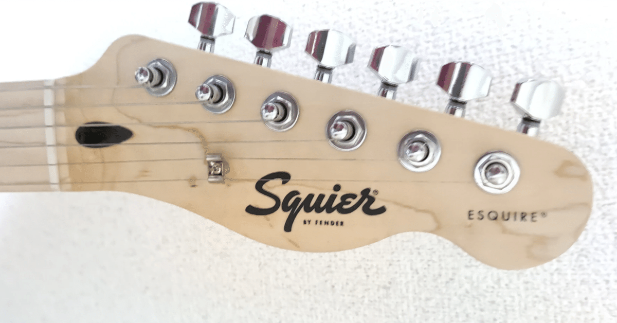 SQUIER SONIC ESQUIRE Hを買ったので感想を書く|e SQUIER SONIC ESQUIRE Hを買ったので感想を書く|e