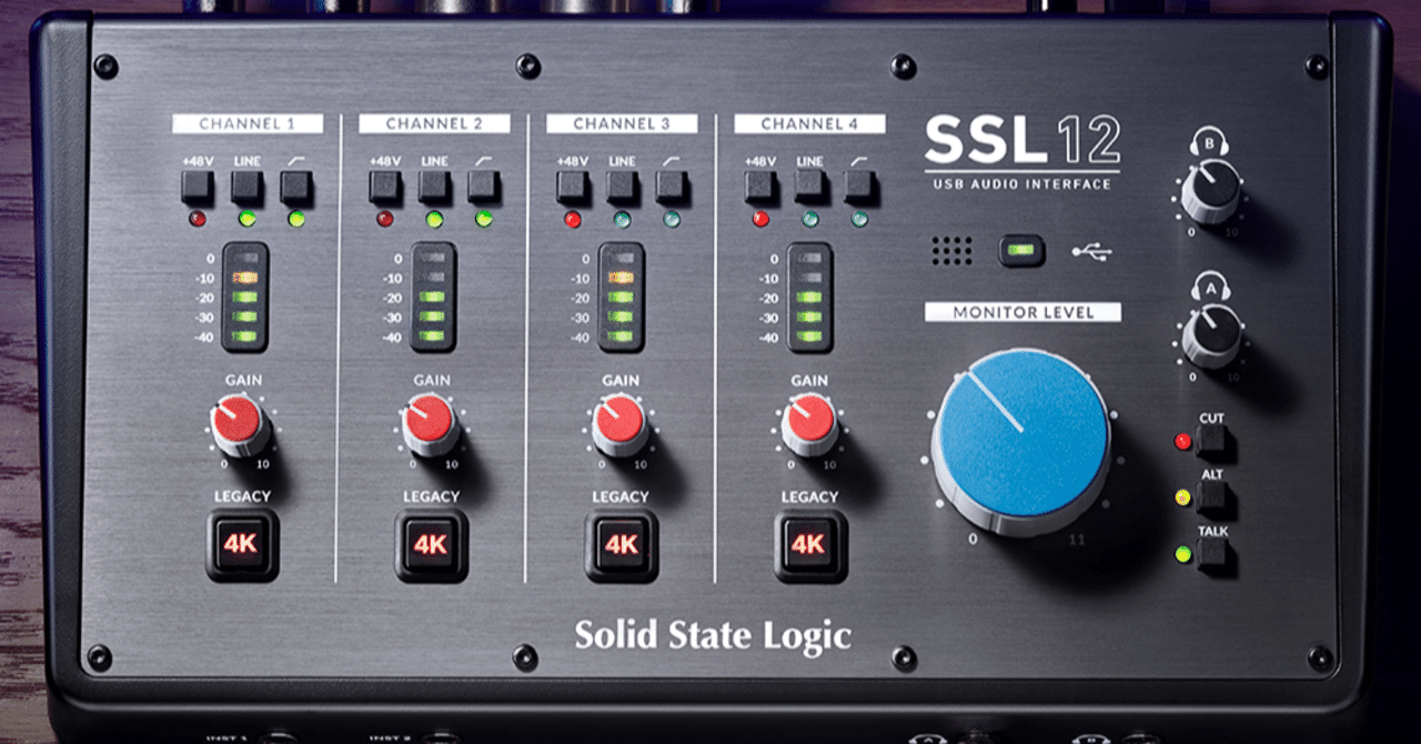 SSL12 オーディオインターフェース 特徴まとめ｜SSL Japan (Solid