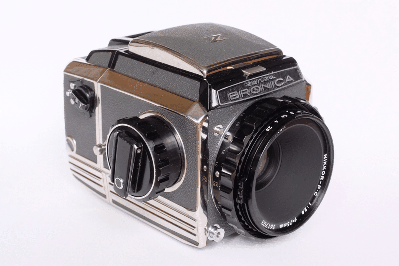 Zenza Bronica EC　 フィルム バック 実用用品！Zenza BRONICA EC 16 645 6×4.5 フィルムバック 中判