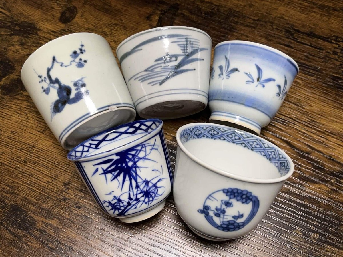 器のはなし】あえて人気なさそうな器を紹介する 猪口・向付編｜斯波らく 