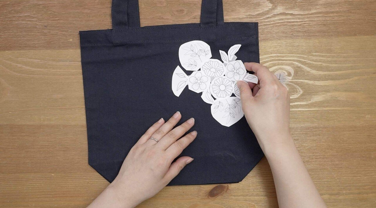 miroom】刺繍でつくるオリジナルデザイントートバック講座はじまります