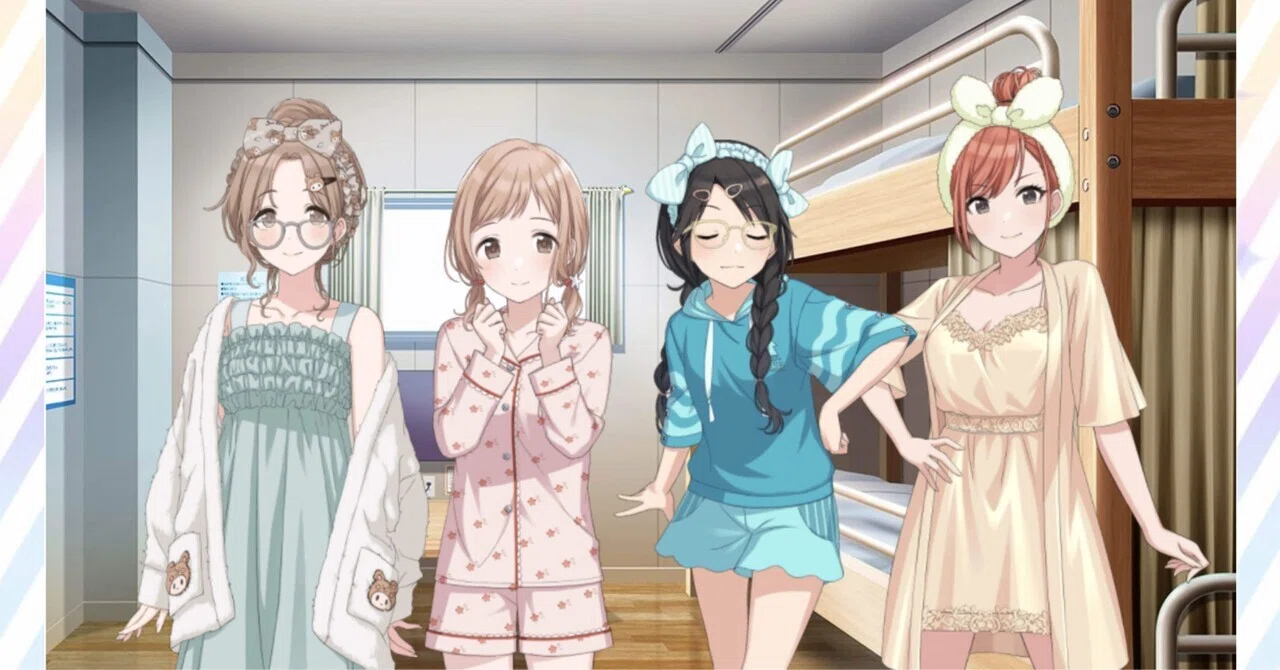 シャニマスソロライブ「我儘なまま」キャラファイングラフ(DAY1 ver.)