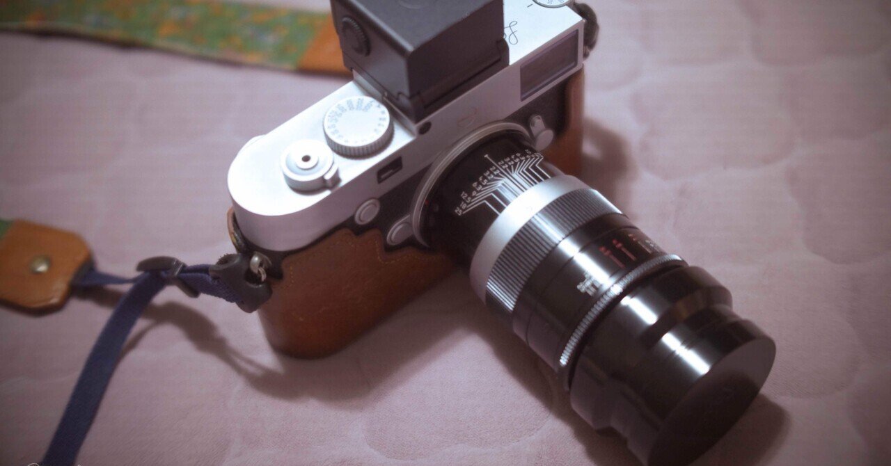 これは唯一無二の出逢いをしたかもしれない。thambar 90mm f2.2