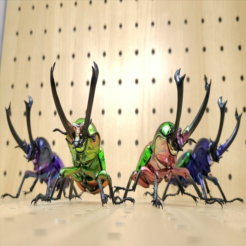 いきもの大図鑑アドバンス ニジイロクワガタ レビュー｜ウンウンペンチウム