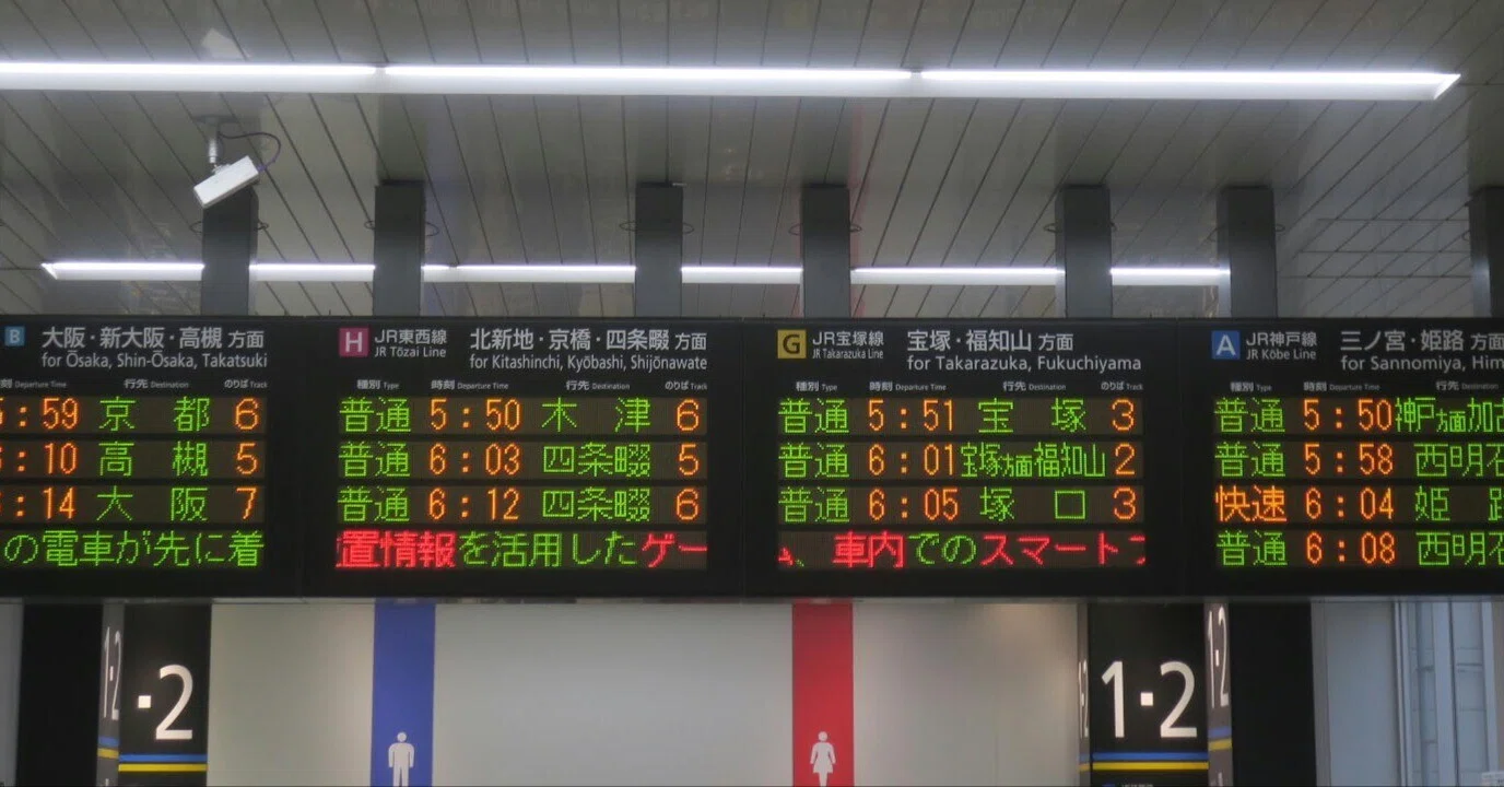 種別のものさし2023（JR西日本・JR東西線＆学研都市線編