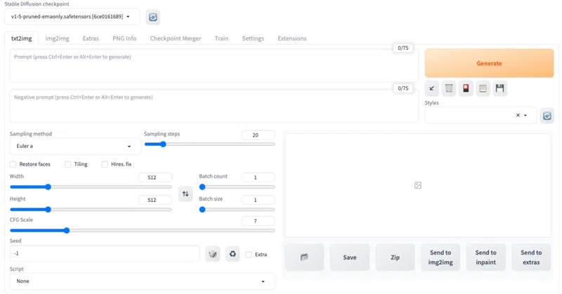 MacBookAir（M1）にAUTOMATIC1111 版 Stable Diffusion Web UIをインストールして使えるようにする ...