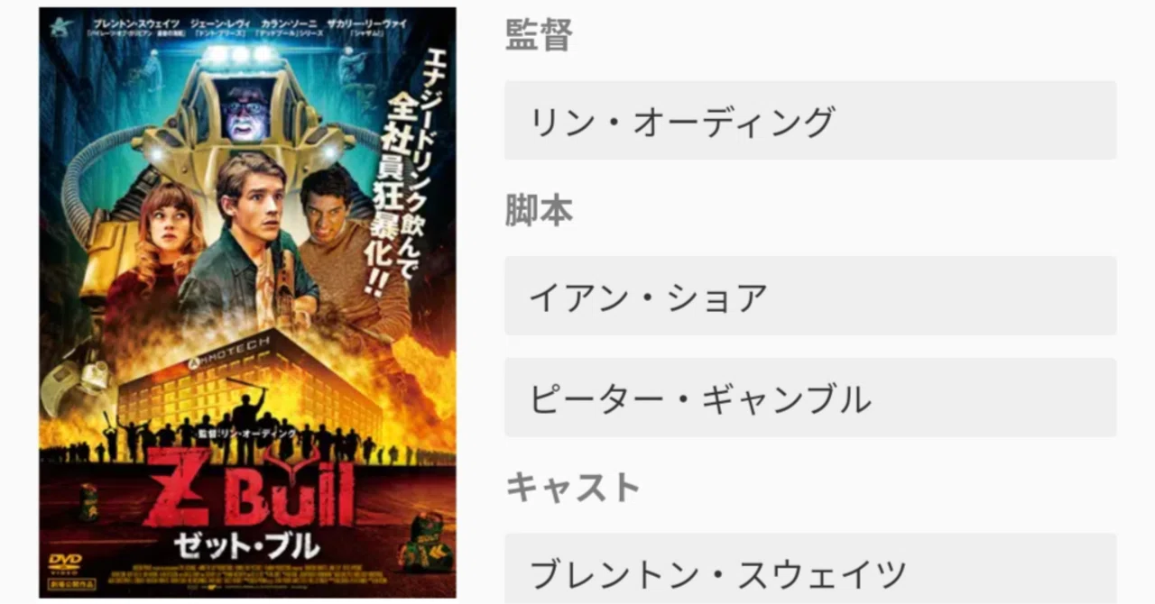 倫理観なんてクソ喰らえ【ホラー映画を毎日観る人】(237日目) 「Z Bull