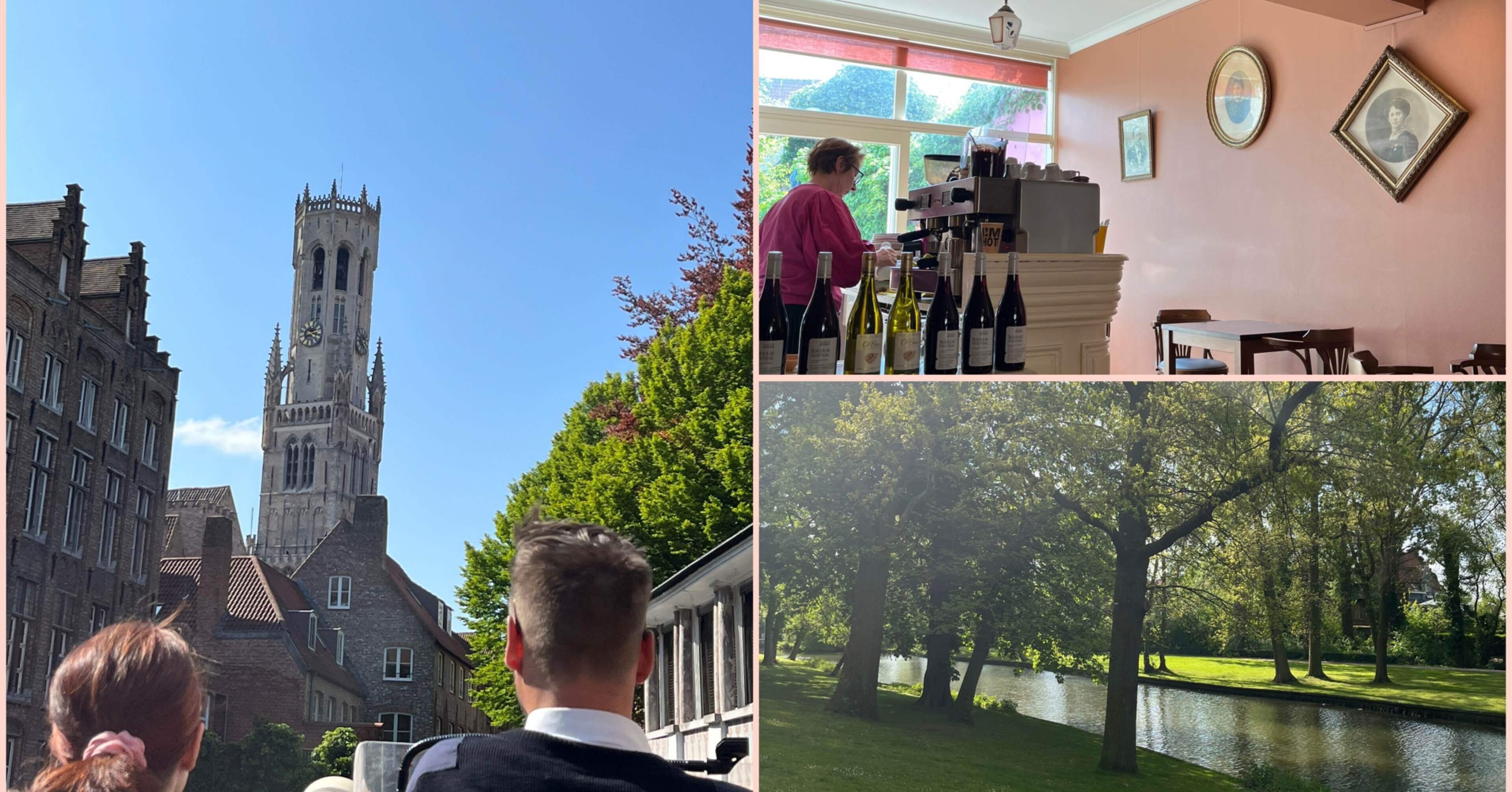 Brugge🇧🇪＃02 運河クルーズに乗って街並みを探索、そして可愛い