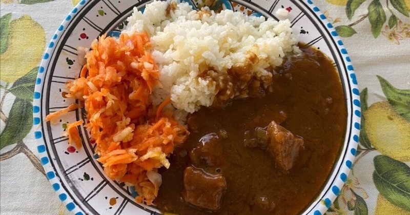 急にカレーが食べたくなって