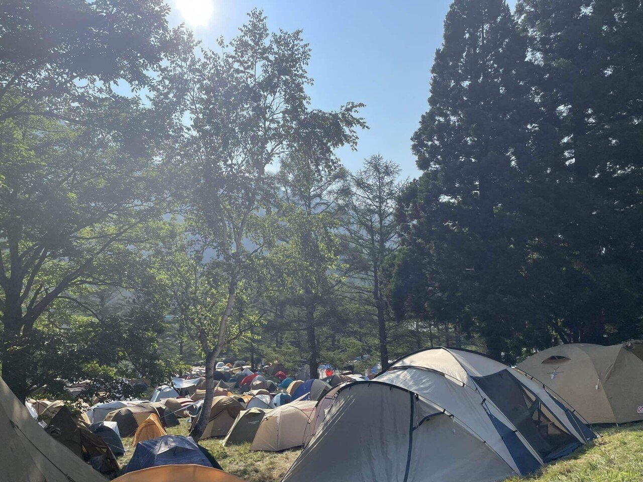 フジロック2023キャンプサイト4泊5日滞在記｜ぐっちょん