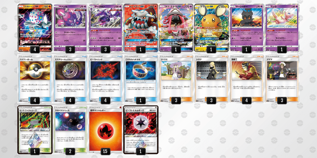 4 21シティリーグ大阪3位 ズガドーンｇｘ アーゴヨン バクガメス デッキについて レックパパ Note