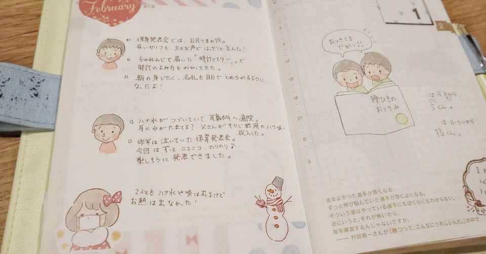 ほぼ日手帳 月の始まりページの使い方 はるた Note