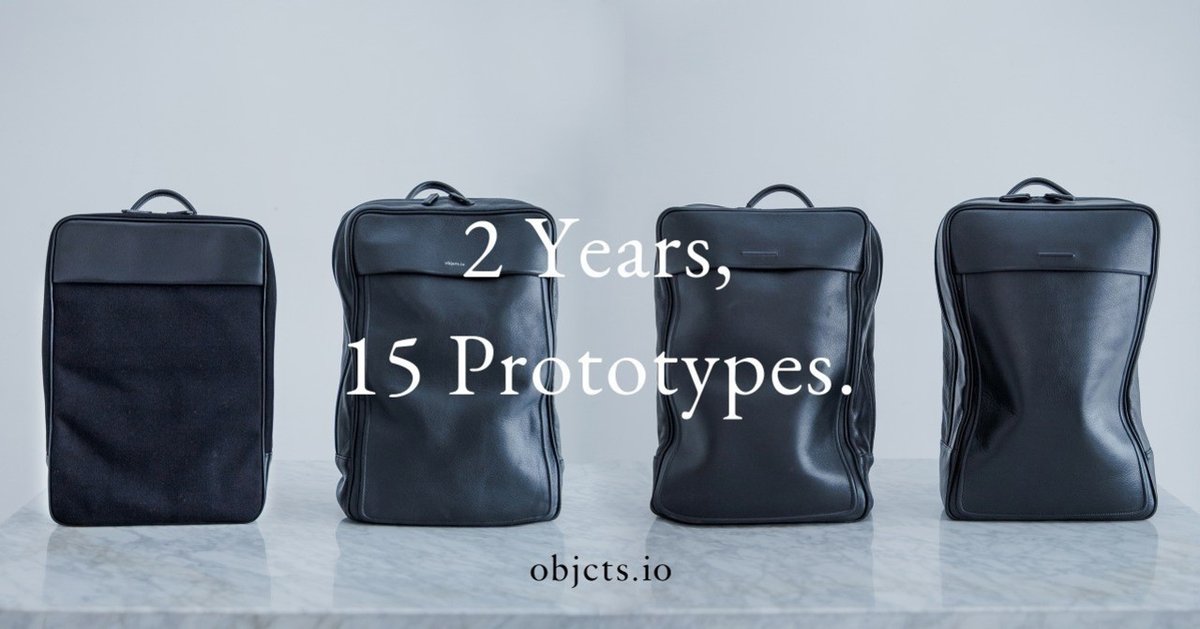 2年と15回の試作を経て完成した、objcts.ioの「Moore Soft