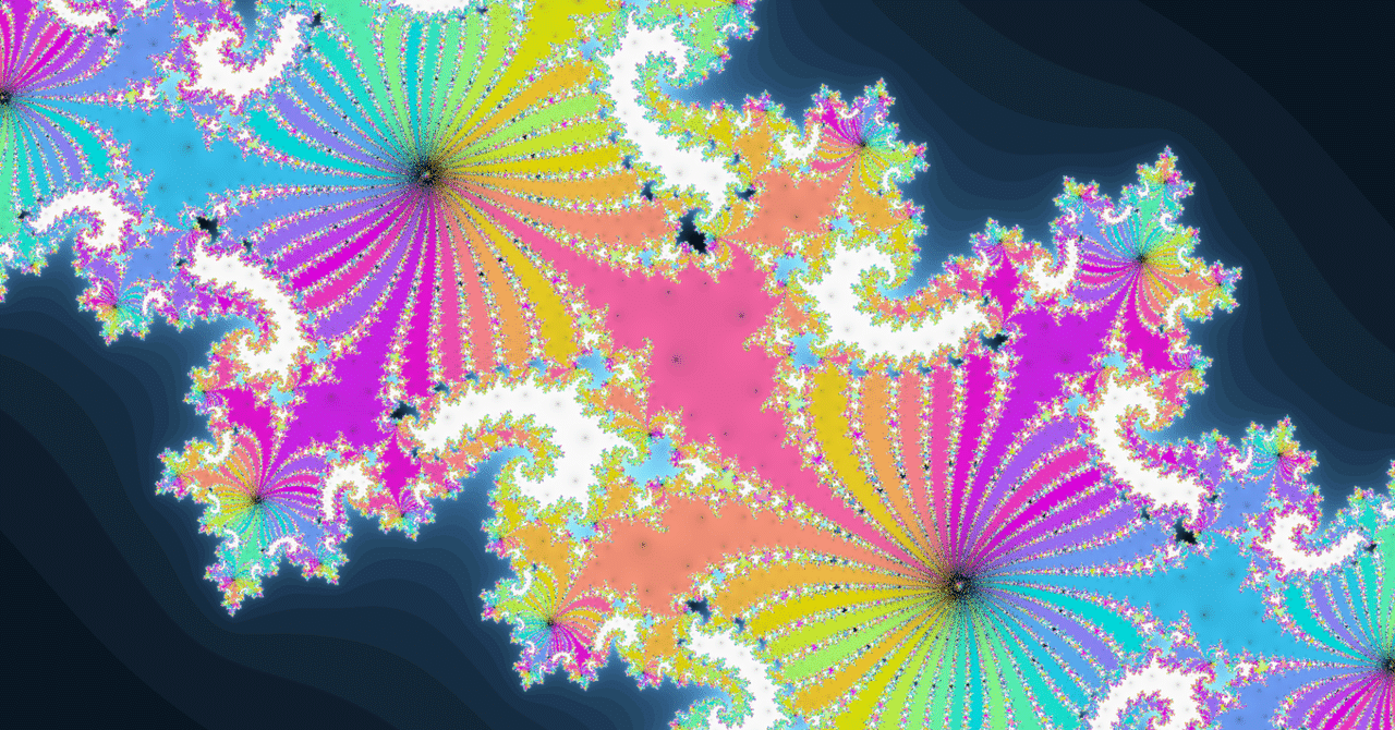 今週のフラクタル14 (z^4/(z+0.1i)^2+c)｜108Hassium