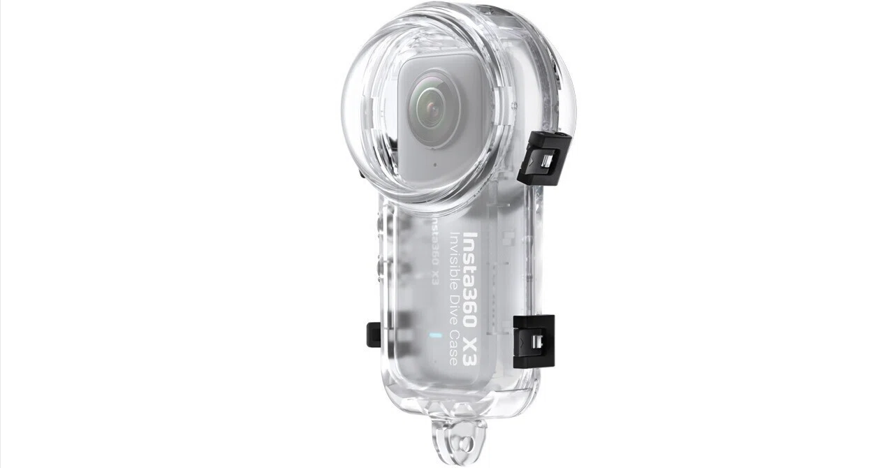 insta360x3 見えないダイビングケース（ファームウェアアップデート 