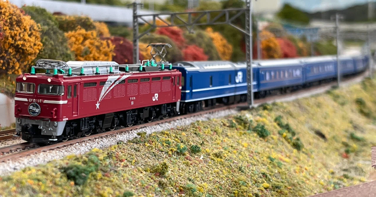 北斗星5・6号（1990年代・JR東日本編成）を組む｜こもももももも