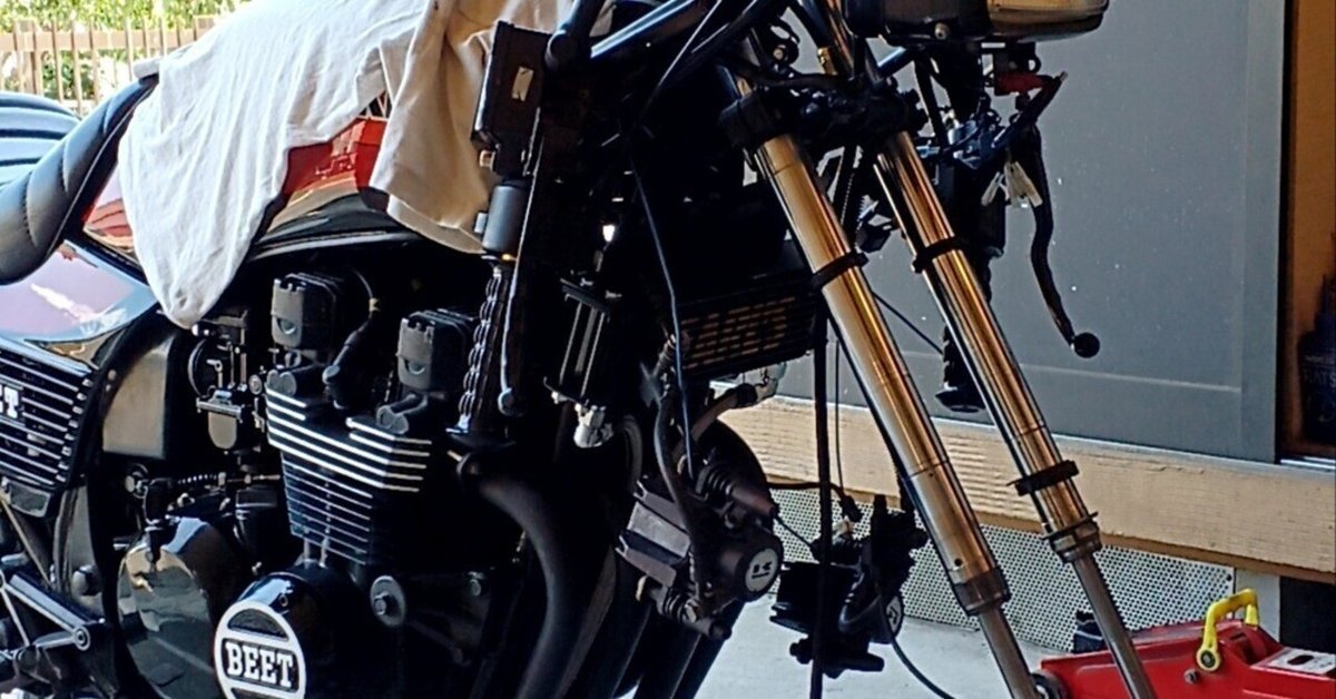 GPz550F 2023#44 フロントフォークシール交換｜市井一人