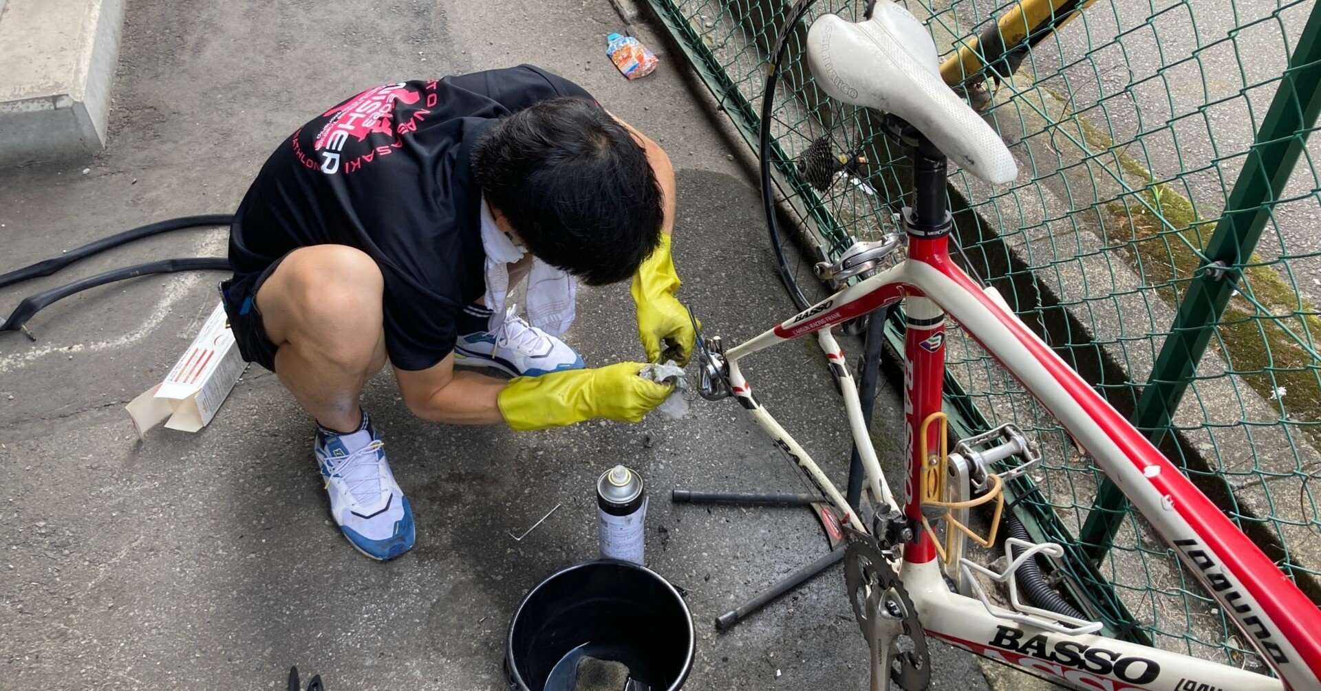 早い者勝ち　すぐお取引できる方優先　ロードバイク　自転車屋にてメンテナンス済　状態良好 bf450d401f334f7ce32862b1c086d6