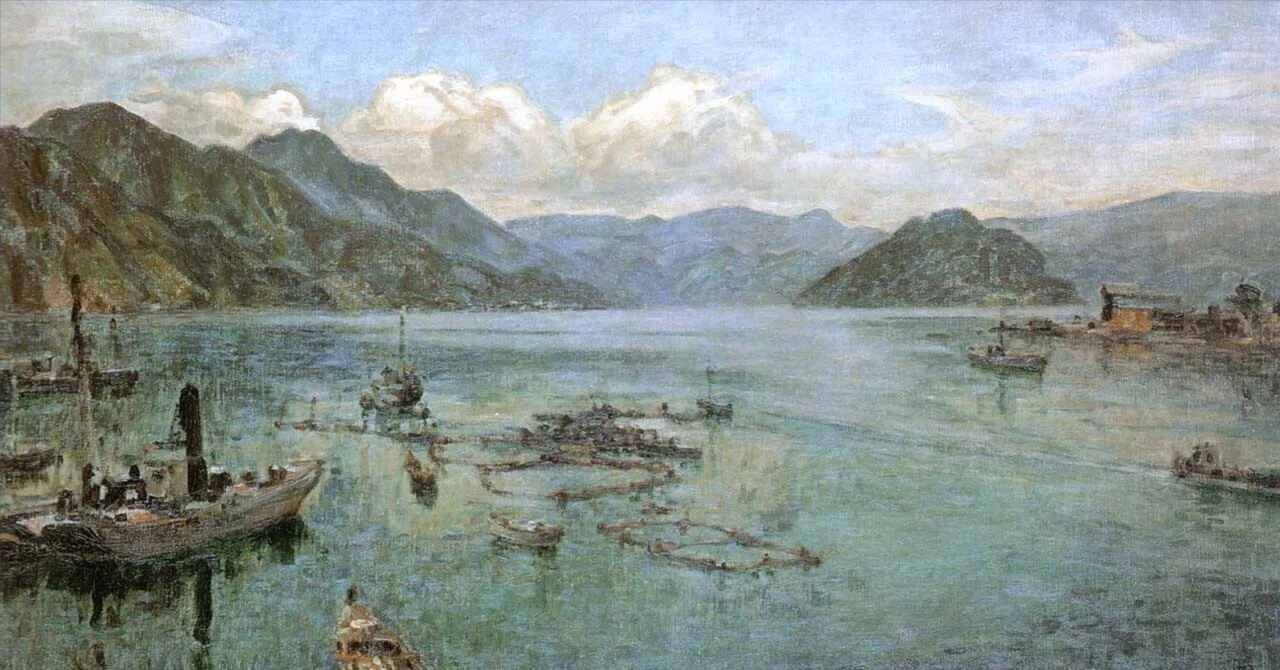 油彩画 人物画 自然風景　よしだのりこ 吉田博 講義録「油絵 風景の描法」1934年｜kotoyo_sakiyama