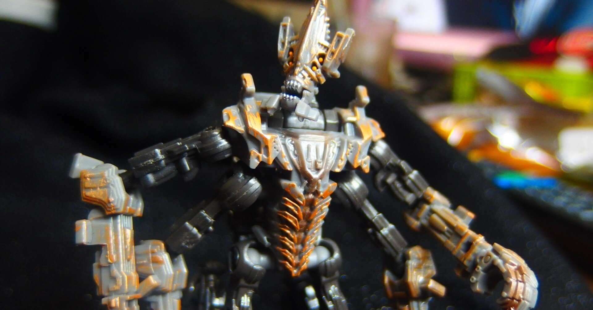 日本玩具][変形ロボ]卓上玩具レビュー189 テラーコン フリーザー SS