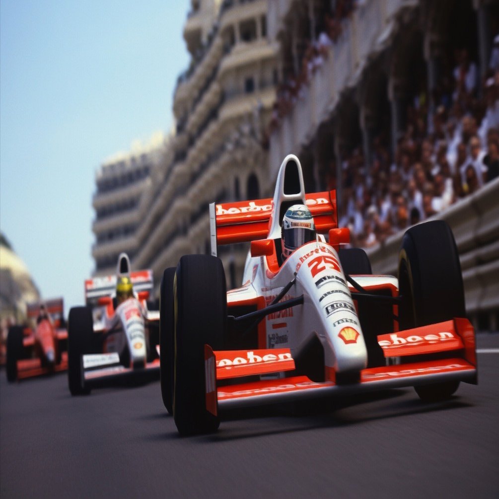 F1 Monaco GP in 1992｜西田親生