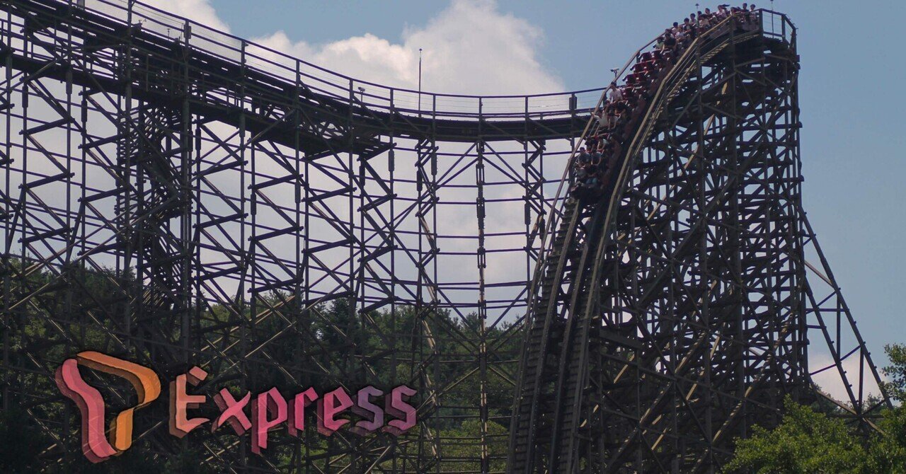 Everland】T-Express@乗車レポート｜絶叫ぶらり旅@ゆ-き/U.227
