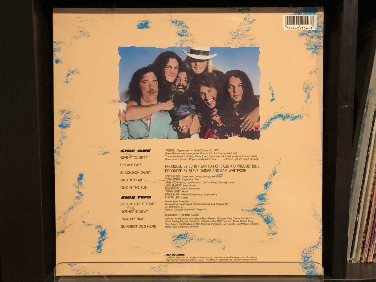 レア！検盤済・送料込】スティーブ・ゲインズ ONE IN THE SUN 【公式通販】