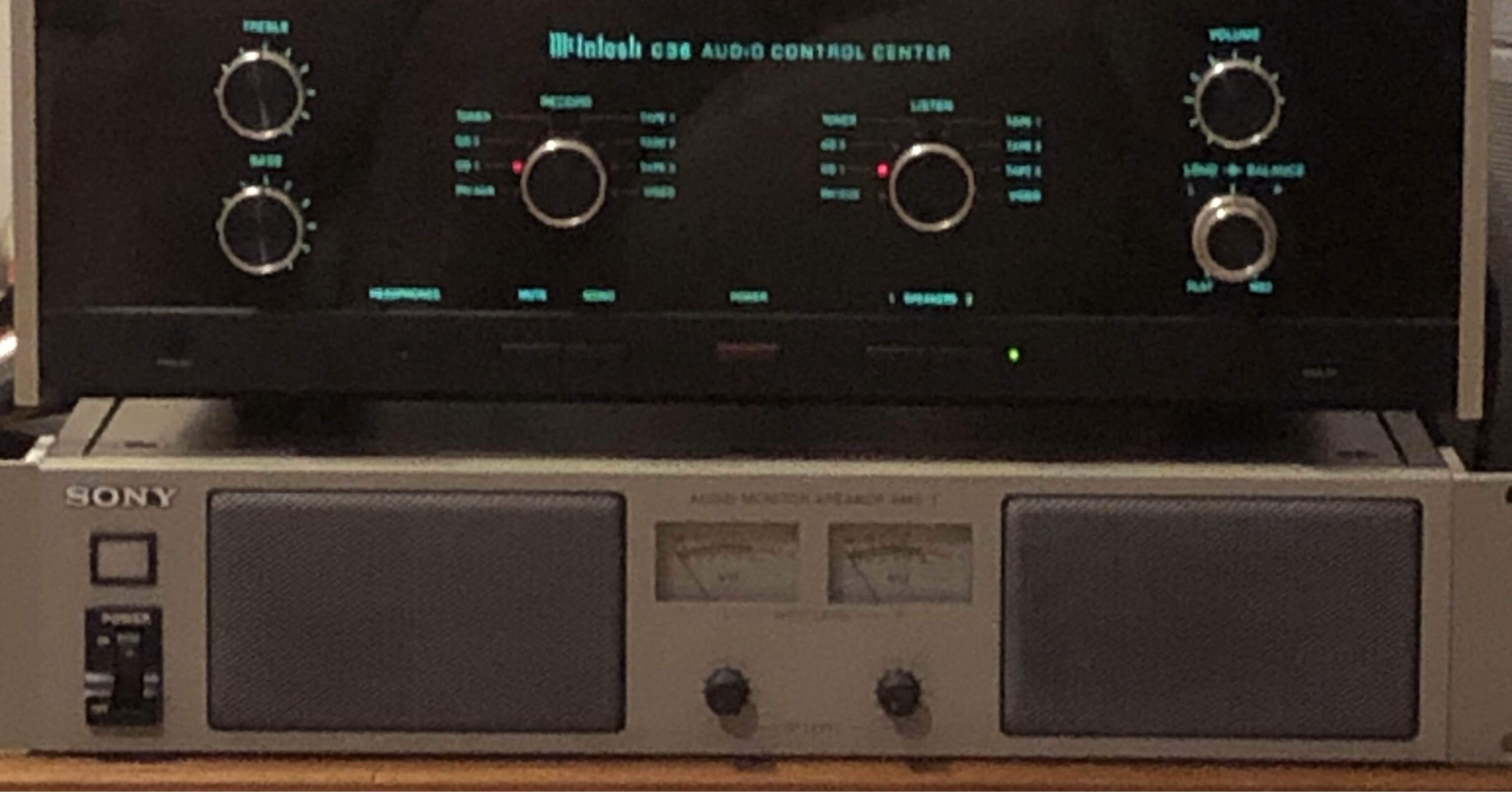 SONY AMS-100 モニタースピーカー ソニー ラックマウント スピーカー AMS-100 / Monitor Speaker Systems【中古放送用・業務用 映像機器