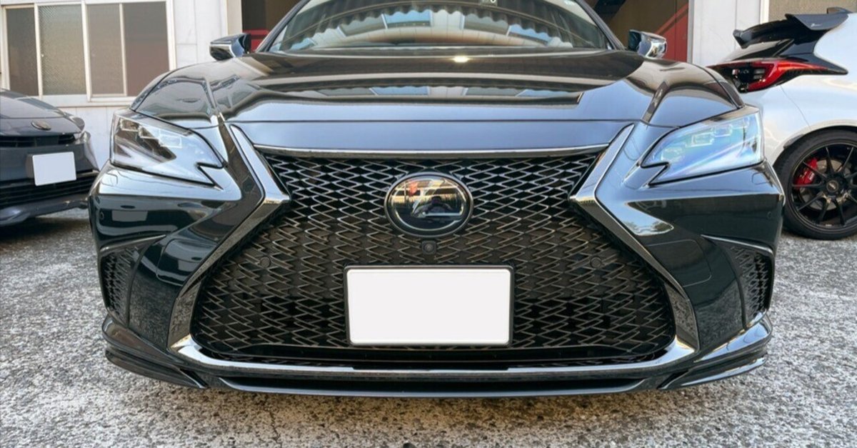 レクサスES300h 黒 スピンドルグリル レクサスES!エンブレムデアソベ♬|Grazio&Co.社長日記2.0