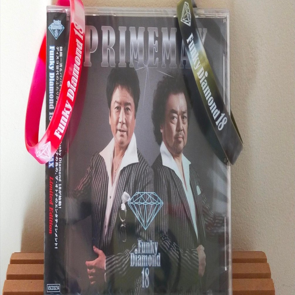 Funky Diamond 18: LIVE TOUR 2023 PRIMEMAX 2023/8/8 セトリのみ