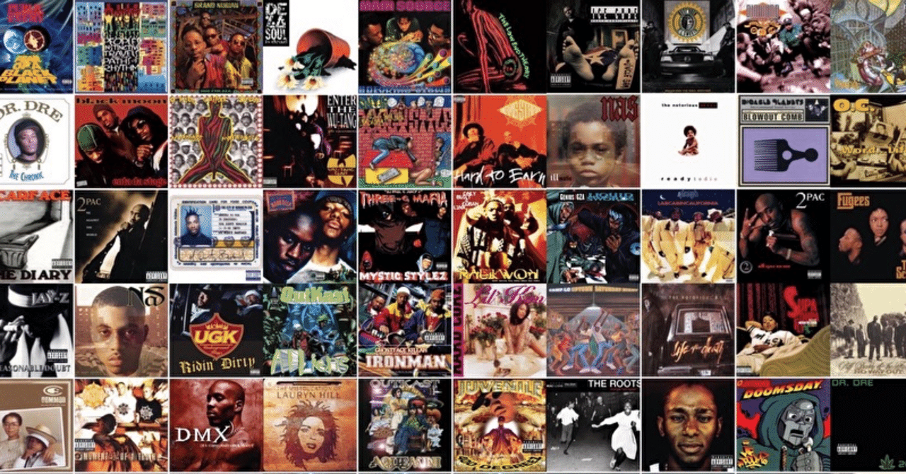 1990年代 個人的ベストヒップホップアルバム50|hashimotosan 1990年代 個人的ベストヒップホップアルバム50|hashimotosan