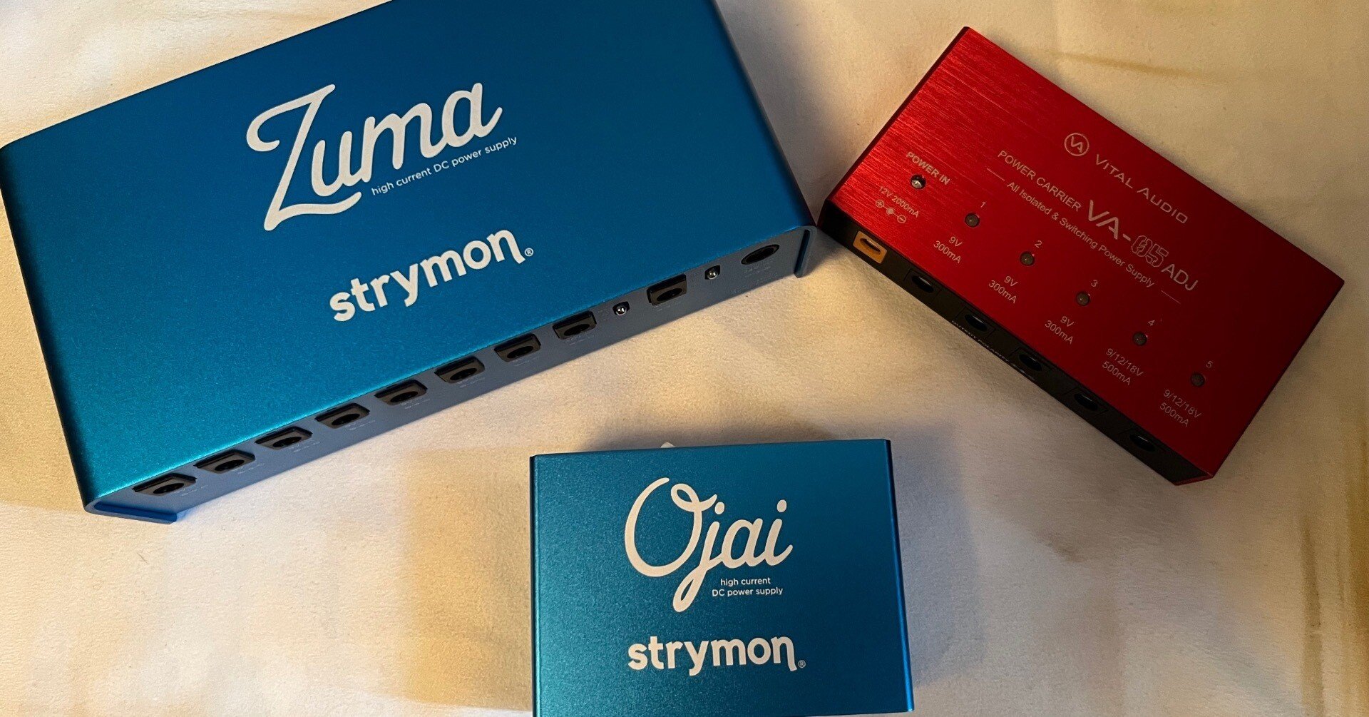 ギタリスト的夏の自由研究 3 パワーサプライでどれぐらい音が変わる