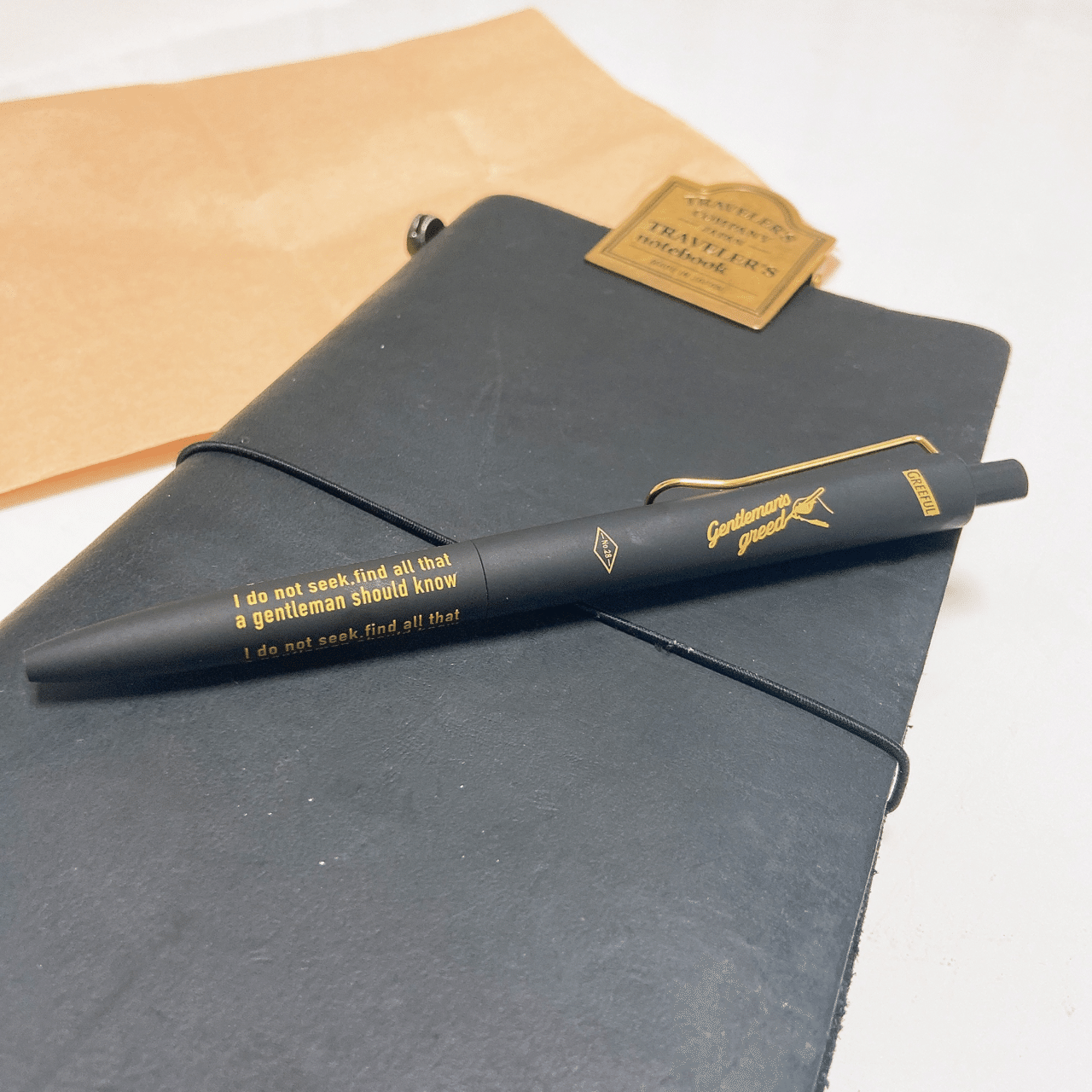 トラベラーズノートと合わせるペンの最適解を発見してしまった(見た目