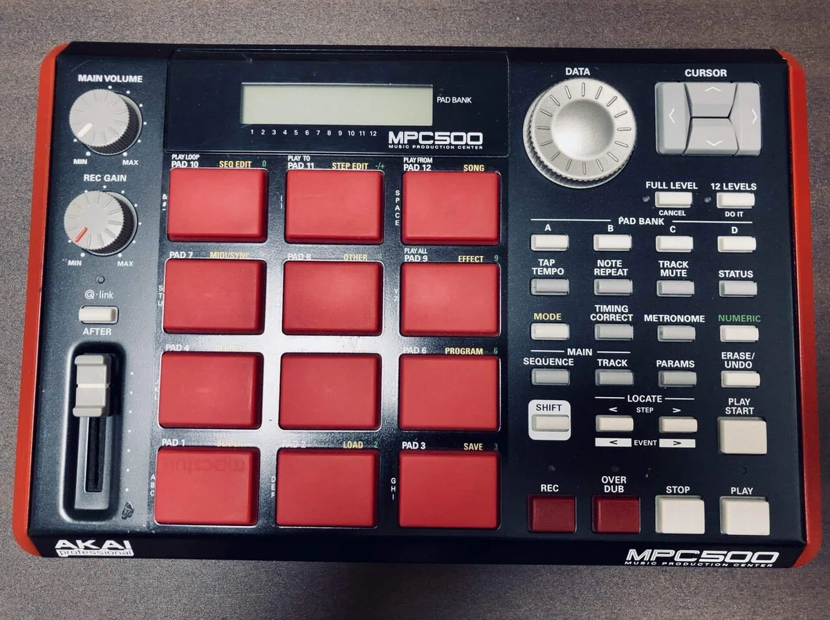 mpc500 頼もしい 本体、メモリーカードのみ