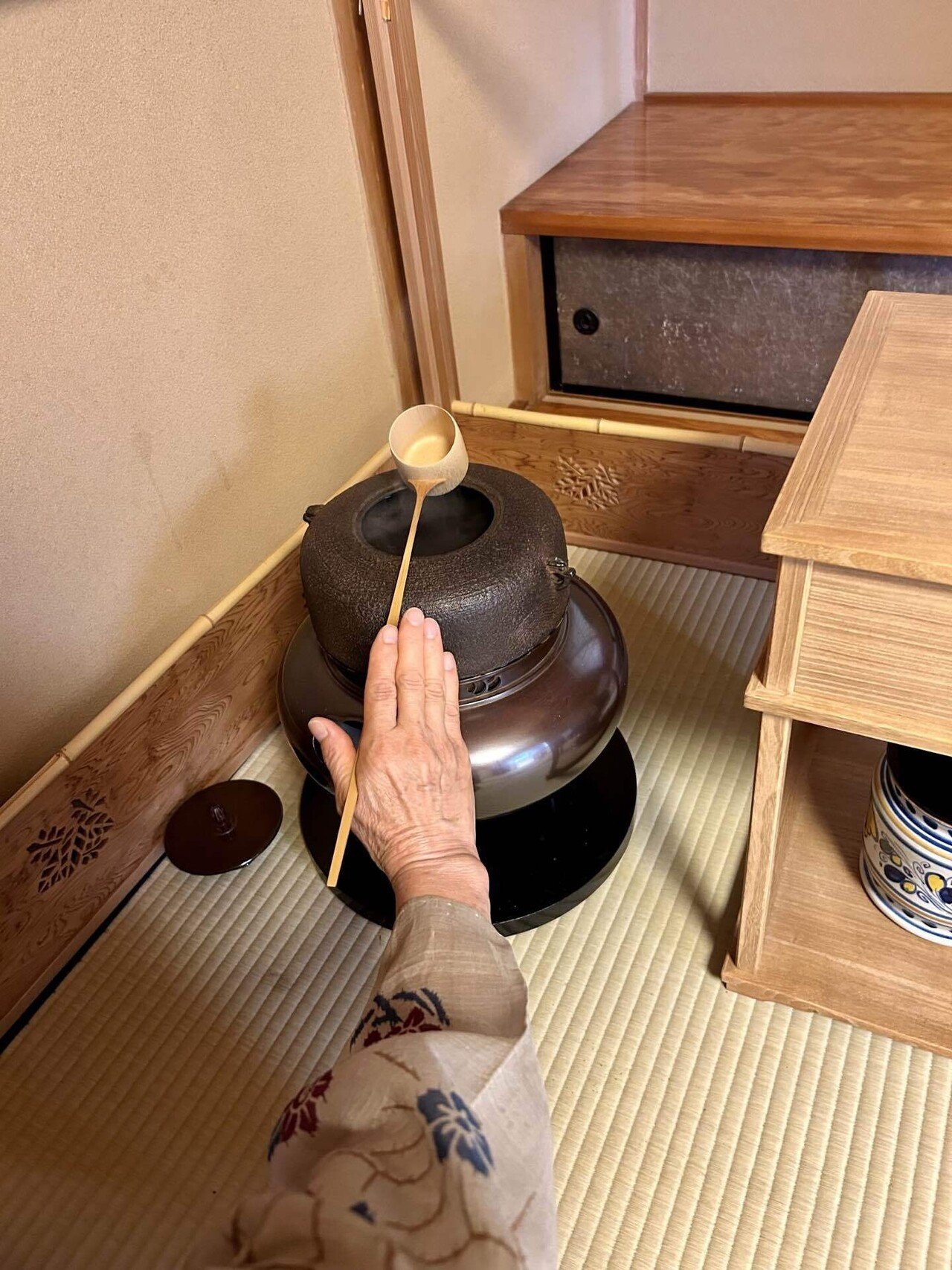 YouTube山桃庵チャンネル 質問回答 -風炉の切り柄杓・置き柄杓