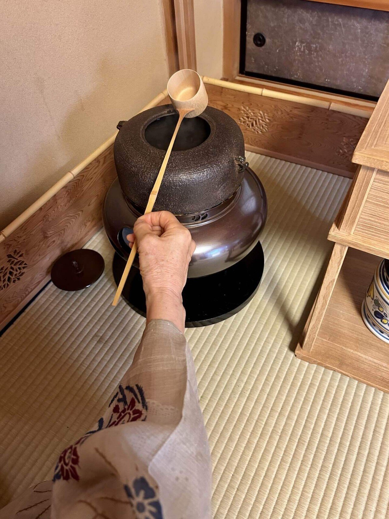 YouTube山桃庵チャンネル 質問回答 -風炉の切り柄杓・置き柄杓