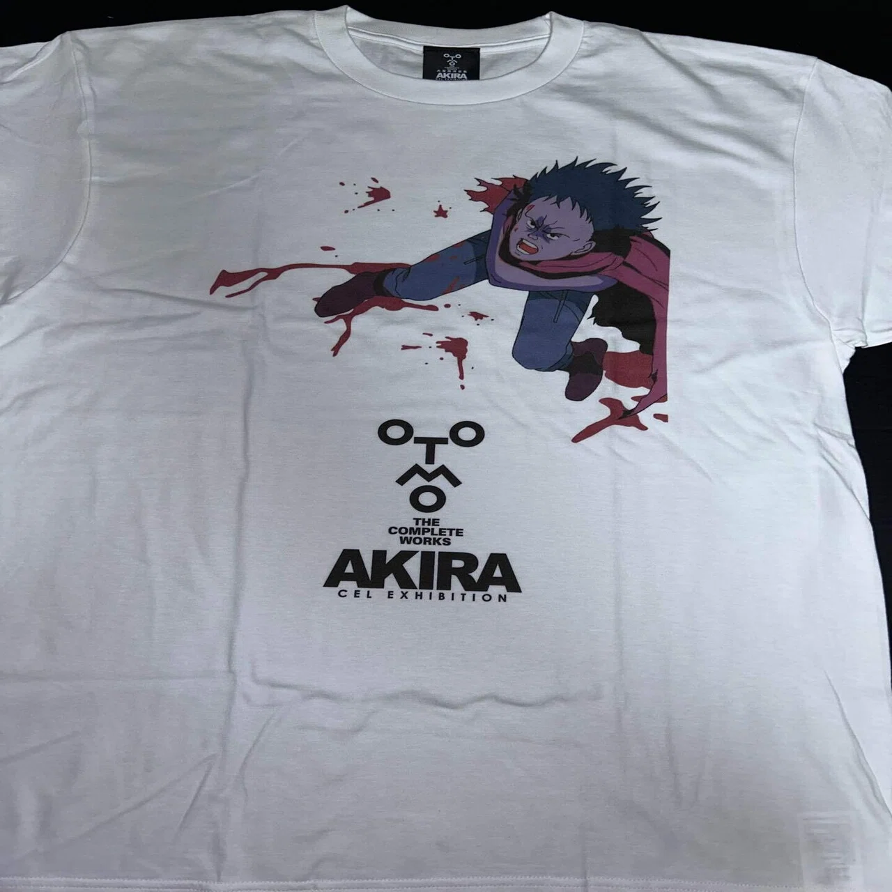 AKIRAセル画展のTシャツ｜柳の木